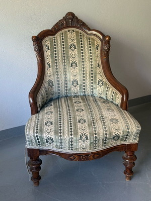 Antique armchair used
