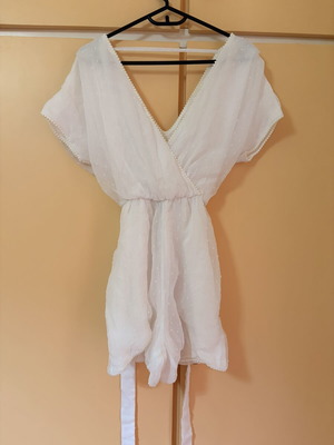 One-piece shorts Toi&Moi white like new, size S