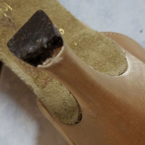 Freed of London handmade gold dance shoes size 37