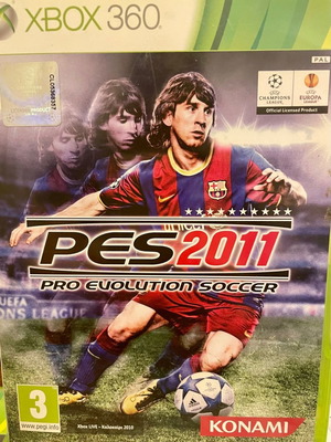 Xbox 360 PES 2011 Pro Evolution Soccer used
