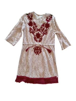 Ble Resort Collection lace cotton dress new, one size