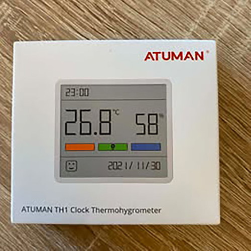 Atuman TH1 Clock Thermohygrometer new