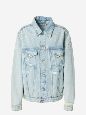 My Lavie by Sarah Harrison denim jacket with rhinestones new, blue, size L