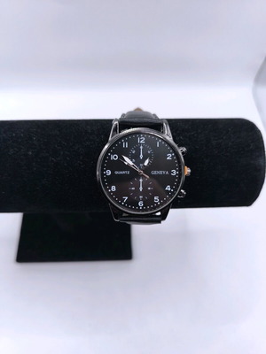 Men's watch new, black