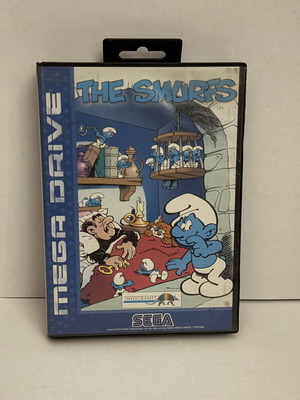 The Smurfs Sega Mega Drive game PAL CIB