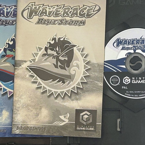 Nintendo GameCube Wave Race Blue Storm game, complete