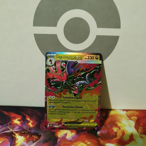 Mega Dragalge Ex 065/086 Chaos Rising card like new