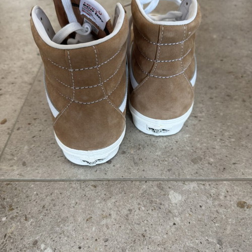 Vans high sneakers, brown, size 44