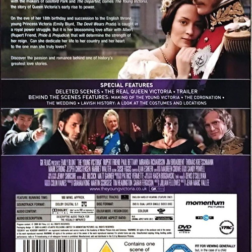 DVD The Young Victoria new with English subtitles
