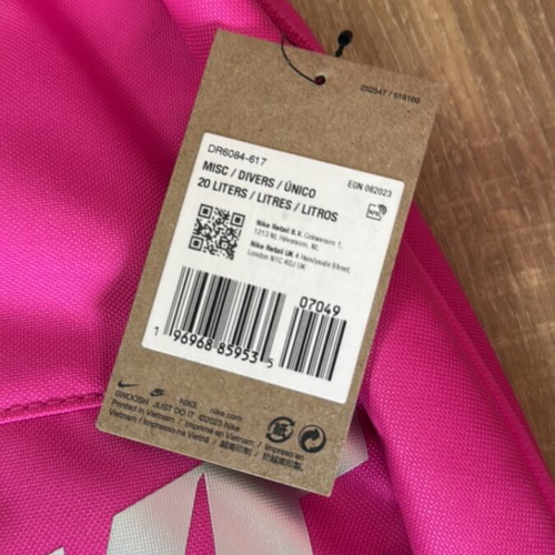 Nike Back Pack 20L new, pink