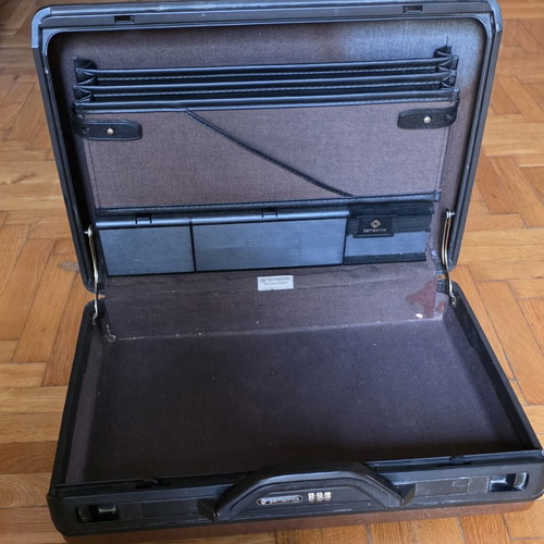 Samsonite Accord ST Briefcase vintage 80’s, like new, brown
