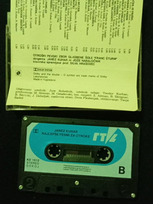 Janez Kuhar Made in Yugoslavia collectible cassette like new