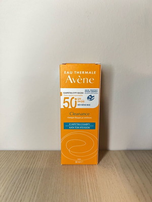 Eau Thermale Avène Cleanance Triasorb Face Sunscreen SPF50 50ml New