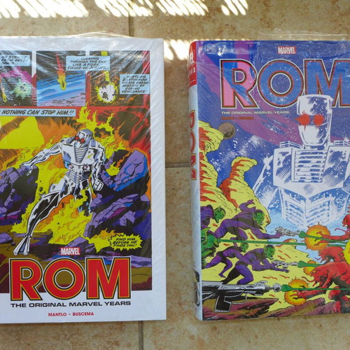 Marvel Rom Omnibus Volumes 1 and 2 like new