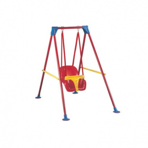 Lazarid children's swing used with rust spots