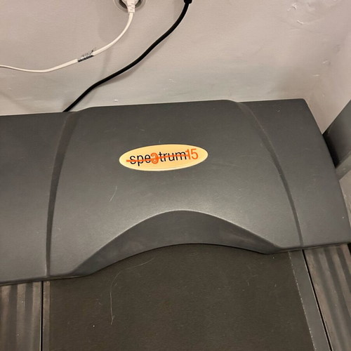 Spectrum S15 treadmill used, foldable, home fitness