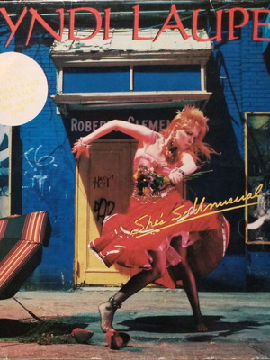 Cyndi Lauper She's So Unusual vinyl used, pop