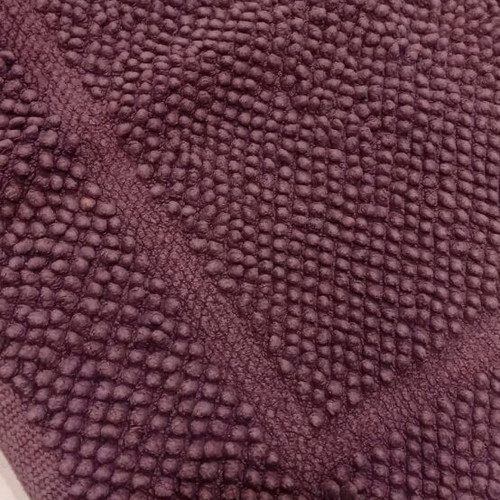 Bath mat like new, purple - eggplant, 1.02 x 0.62 m