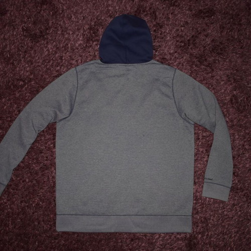 Under Armour Storm Rival Cotton Full Zip Hoody Mens jacket like new XXL gray and blue