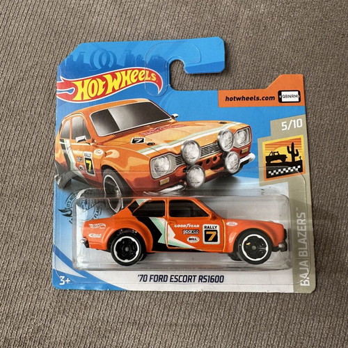 Hot Wheels '70 Ford Escort RS1600 mainline orange