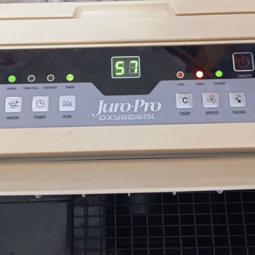 Juro Pro Oxygen 25L dehumidifier with ionizer used