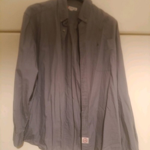 HanesUSA shirt gray size M like new