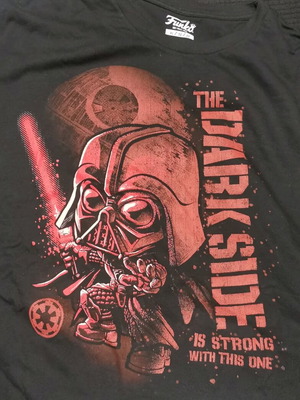 T-Shirt Funko Star Wars Darth Vader XL Μαύρο Νέο
