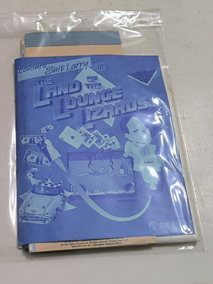 PC Sierra Larry I The Land of The Lounge Lizards like new Ver.1