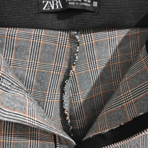 Zara pants-leggings like new with zipper and elastic waist, XL