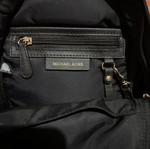 Michael Kors mini backpack like new, black