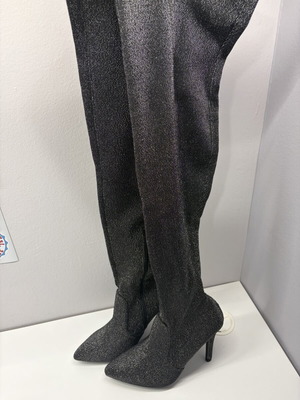 Tsakiris Mallas boots size 38 black silver