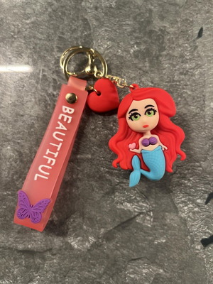 Keychain hanging for bag The Little Mermaid