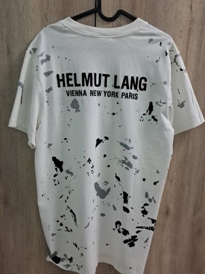 Helmut Lang T-shirt λευκό καινούργιο με στάμπα Vienna – New York – Paris