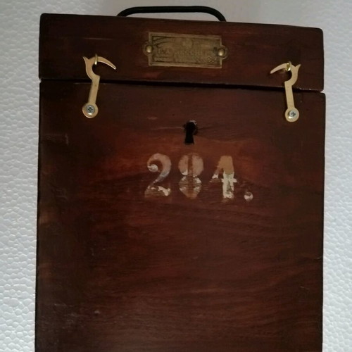 Russian wooden case like new from 1882-1896 era