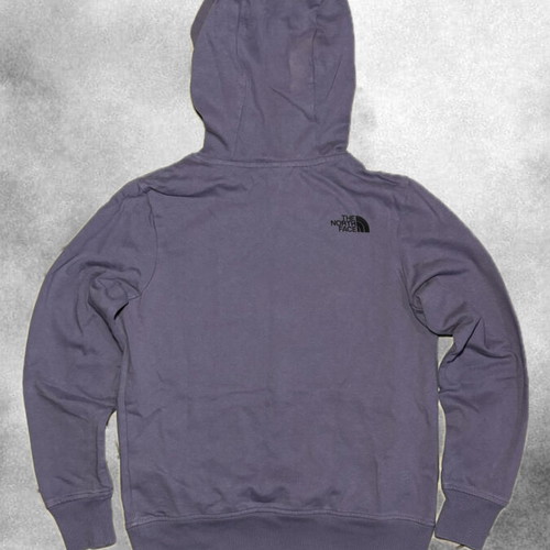 The North Face purple-gray hoodie like new, size S