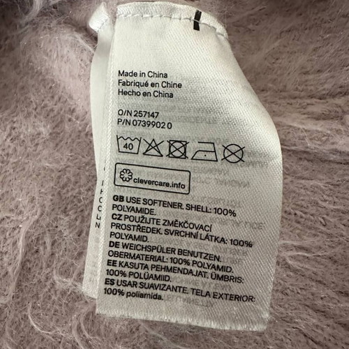 H&M Kids Sweater 4-6 Years Used, Fluffy Pink