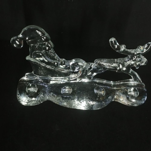 Kosta Boda Christmas Candlestick Bertil Vallien like new