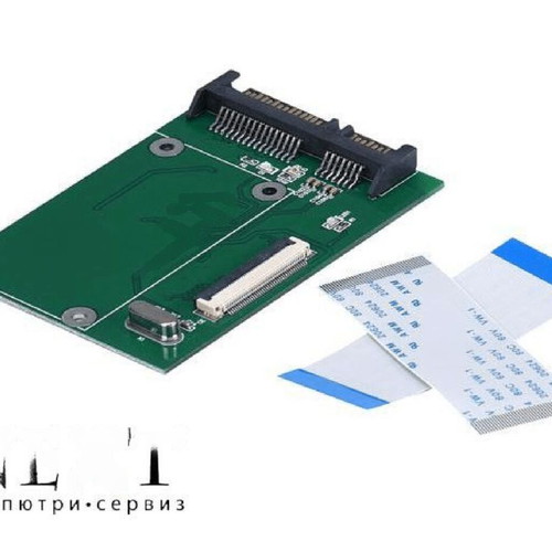 Adapter 1.8” 40-pin ZIF/CE SSD/HDD to SATA 2.5 new