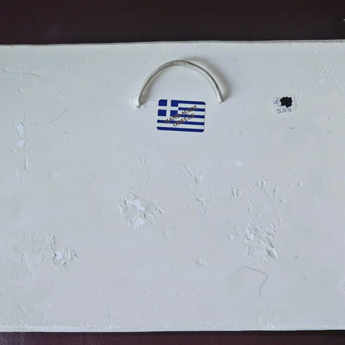 Handmade wall relief Battle of Chaeronea with Alexander the Great