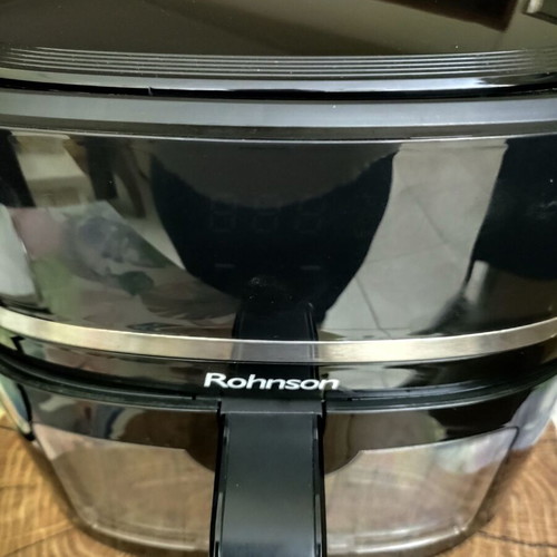 Rohnson Air Fryer Model R-2804 Like New, 6L Capacity
