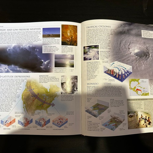 Illustrated Encyclopedia of the Earth like new, hardcover