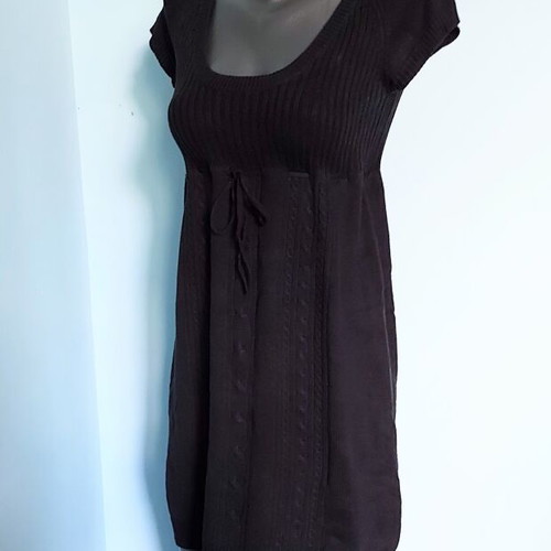 EDC by Esprit βαμβακερό φόρεμα τύπου τουνίκ, ανθρακί, μέγεθος M-XL