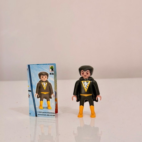 Kinder Joy Black Adam Playmobil new