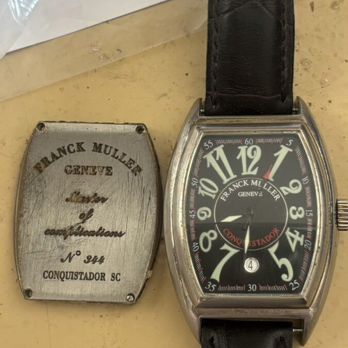 Franck Muller Conquistador SC automatic watch, vintage