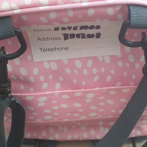 Polo insulated lunch bag for school like new 25x22 cm