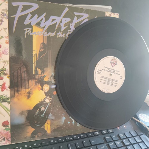 Purple Rain album used by Prince and the Revolution