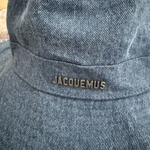 Jacquemus denim bucket hat like new, size 58, blue