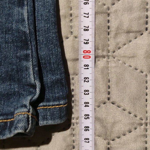 Zara high-waisted flare jeans size 38 like new, blue