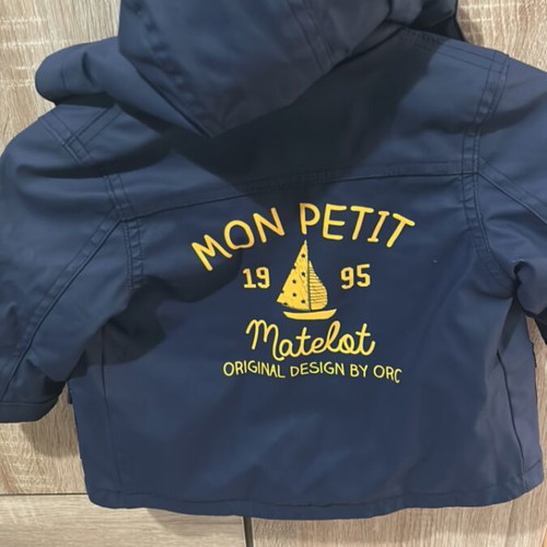 Waterproof jacket 12-18 months with fabric lining used