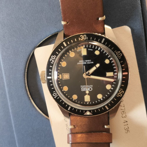 Oris Sixty Five Diver watch like new, men's